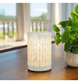  vue de profil du diffuseur calorya n°9 mettant en valeur son design élégant et épuré