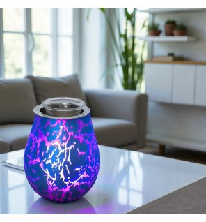  détail du socle en céramique du diffuseur électrique chaleur douce