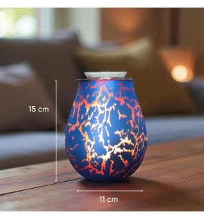  vue latérale du diffuseur mettant en valeur ses couleurs et sa finition artisanale