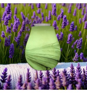  détail du socle en céramique du brûleur électrique avec lumière douce