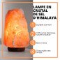 Lampe de sel d'Himalaya 4 à 6 kg