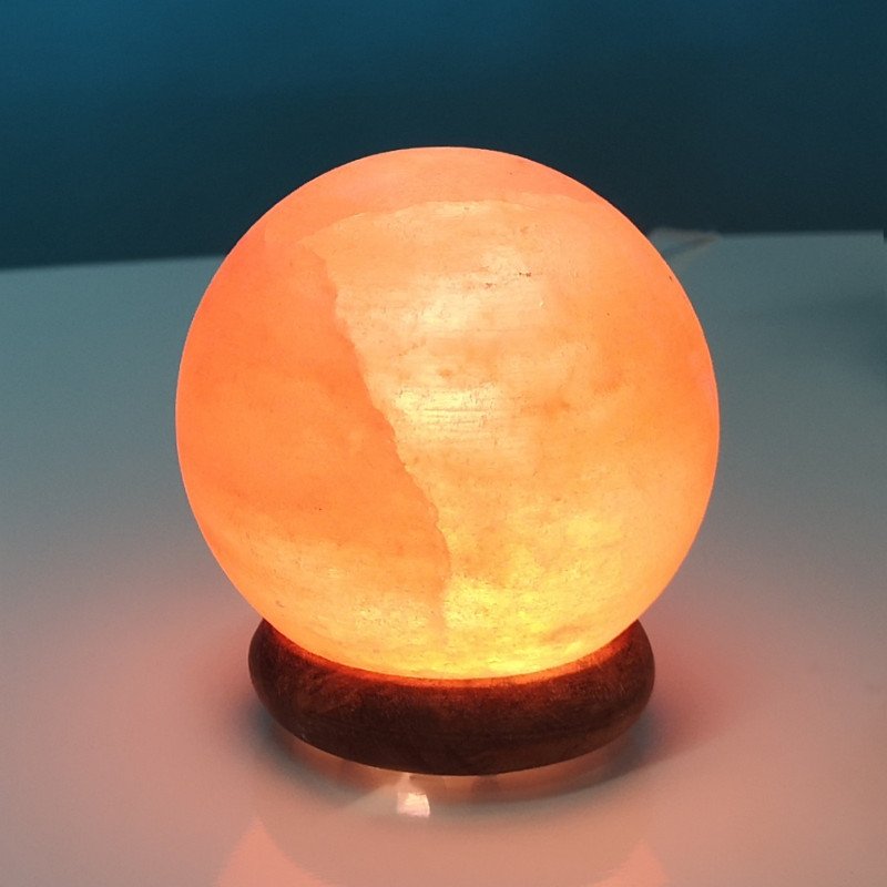 Lampe de sel d'Himalaya usb sphère