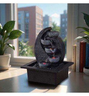  fontaine zen idéale pour espace de méditation ou coin lecture