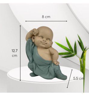  statue gongfu 2 utilisée comme objet de méditation dans un coin détente