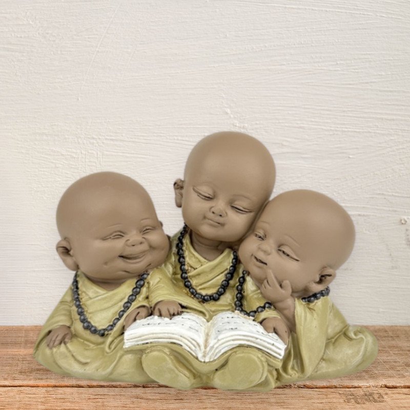 Statue Bonzes Lecture