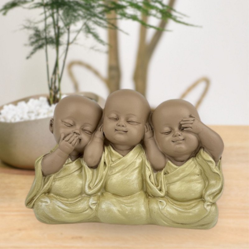 Statue Bonzes Embleme