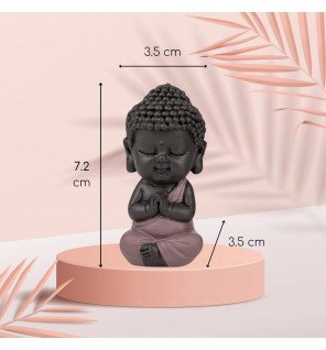  statue décorative toge rose dans un salon moderne