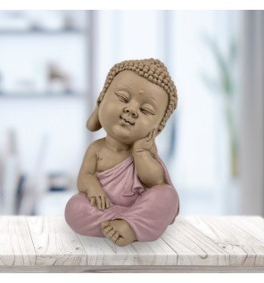  statue décorative de bouddha assis en position méditative