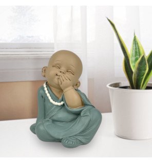 Statue Bonze Silence