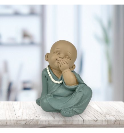Statue Bonze Silence