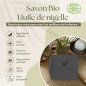 Kit savon bio nigelle avec support aimanté Kit savon bio nigelle avec support aimanté