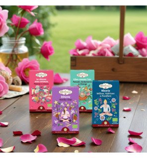  infusions sans caféine servies lors d’un rituel du soir relaxant