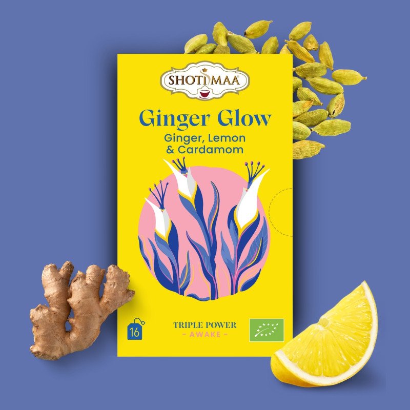 Tisane Ginger Glow Bio – Infusion Gingembre & Citron