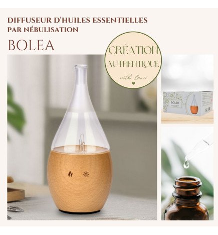 Bolea - Diffuseur d'huiles essentielles par nébulisation