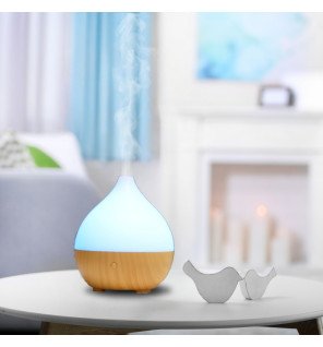 Zenaterra-Diffuseur ultrason Leo + 4 huiles essentielles indispensables-Zen'Arôme-Coffrets Aromathérapie