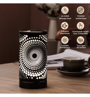 Zenaterra-Calorya n°12 - Brûle-Parfum électrique par chaleur douce-Zen'Arôme-Chaleur Douce