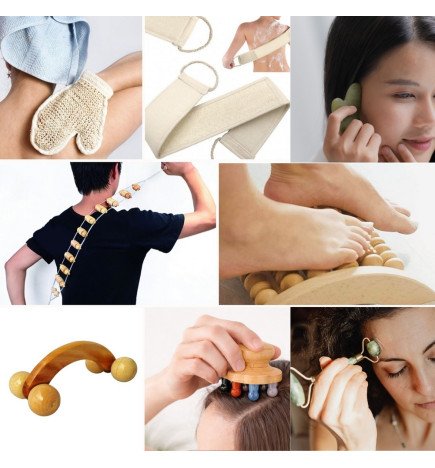 Coffret Bien-être Global - Coffret 8 accessoires beauté et bien-être de la tête aux pieds