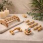 Coffret Essentiel Massage -  4 accessoires de massage en bois naturel