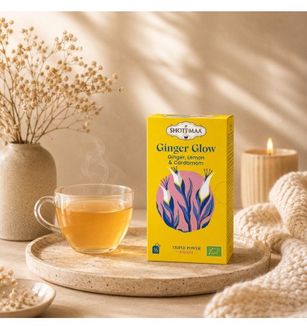 Tisane Ginger Glow Bio – Infusion Gingembre & Citron