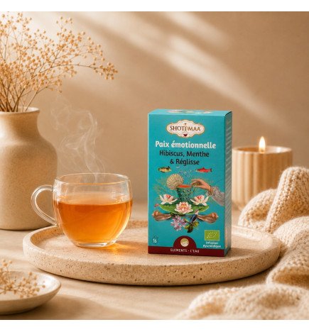 Tisane Bio Paix Émotionnelle - Apaisante et Réconfortante