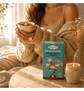Zenaterra-Tisane Bio Paix Émotionnelle - Apaisante et Réconfortante-Sun&Sia-Gamme Éléments