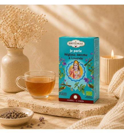 Tisane Infusion Bio Je Parle - Réglisse, Menthe & Lavande