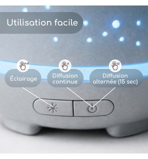 Zenaterra-Stella - Diffuseur d'huiles essentielles ultrasonique-Zen'Arôme-Ultrasonique