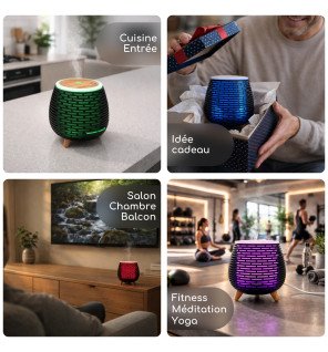 Zenaterra-Leni - Diffuseur d'huiles essentielles ultrasonique Usb-Zen'Arôme-Ultrasonique