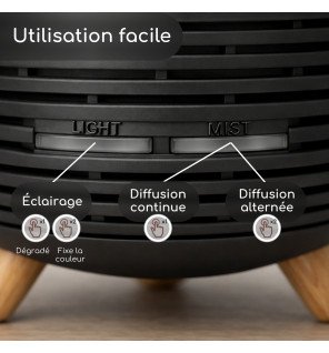 Zenaterra-Leni - Diffuseur d'huiles essentielles ultrasonique Usb-Zen'Arôme-Ultrasonique