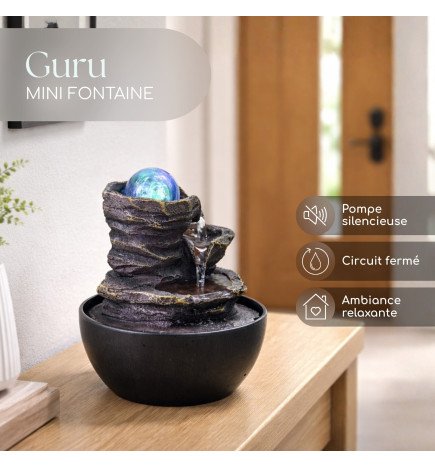Guru - Fontaine d'intérieur Nature