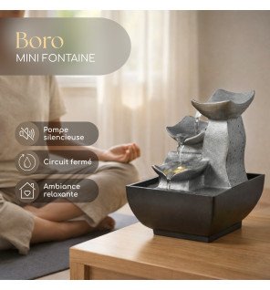 Boro - Fontaine d'intérieur Nature