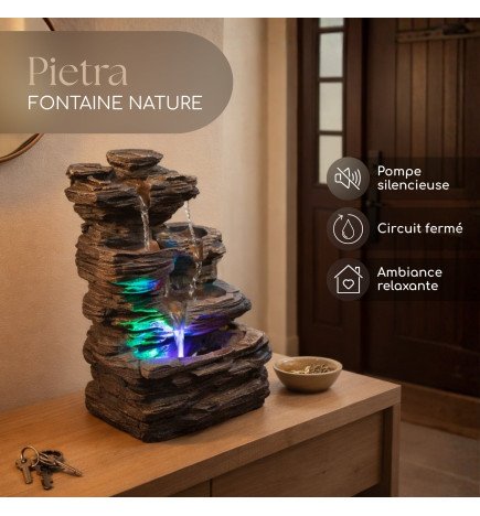Pietra - Fontaine d'intérieur Nature