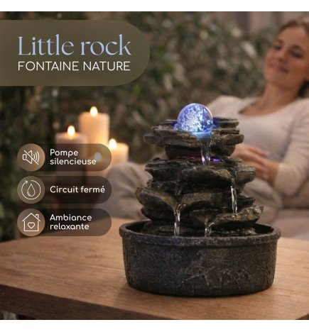 Little Rock - Fontaine d'intérieur Nature