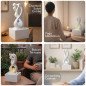 Amor blanc - Fontaine d'intérieur Moderne