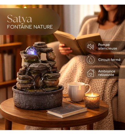 Satya - Fontaine d'intérieur Nature