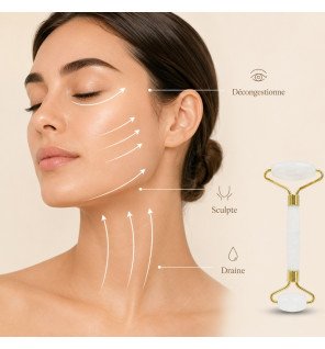 Zenaterra-Masseur roller en pierre de jade blanc-Sun&Sia-Rollers