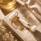 Masseur roller en pierre de jade blanc Masseur roller en pierre de jade blanc