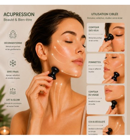 Champi Gua Sha en serpentine
