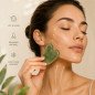 Gua Sha en pierre de jade vert Gua Sha en pierre de jade vert