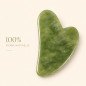 Gua Sha en pierre de jade vert Gua Sha en pierre de jade vert