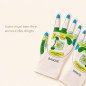 Gants adoucissants réflexologie Gants adoucissants réflexologie