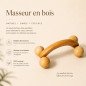 Roue de massage en bois Roue de massage en bois
