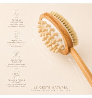 Zenaterra-Dualsens - Brosse de bain à double usage-Sun&Sia-Spa