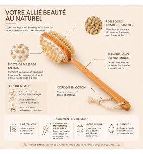 Zenaterra-Dualsens - Brosse de bain à double usage-Sun&Sia-Spa