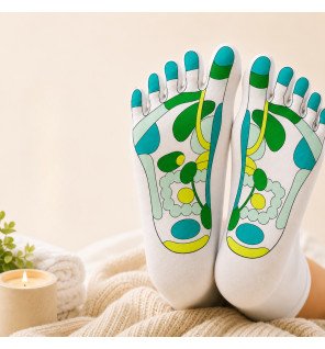 Chaussettes réflexologie adoucissantes