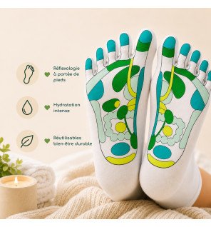 Zenaterra-Chaussettes réflexologie adoucissantes-Sun&Sia-SOLDES 30%