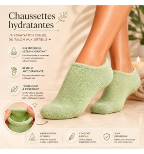 Chaussettes spa vertes