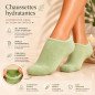 Chaussettes spa vertes Chaussettes spa vertes