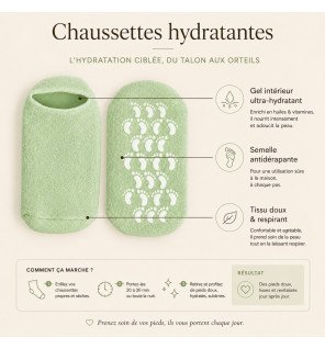 Zenaterra-Chaussettes spa vertes-Sun&Sia-Spa