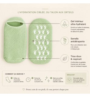 Zenaterra-Chaussettes spa vertes-Sun&Sia-Spa